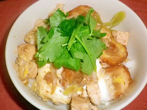 仙台の油麩丼